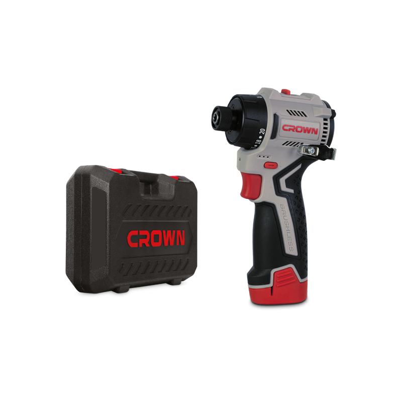 Avvitatore BRUSHLESS a batteria 12 V CROWN CT21129HBX-2C1 BMC