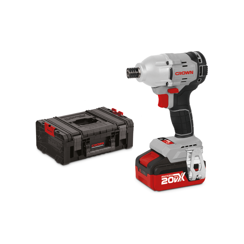 Avvitatore ad impulsi BRUSHLESS a batteria 20 V Max CROWN CT22051HX-5 IMC