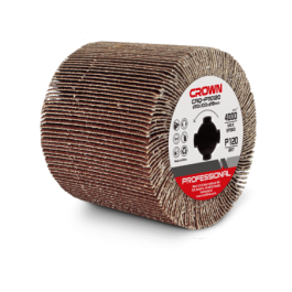 Rullo abrasivo lamellare CROWN CAQ-P110120
