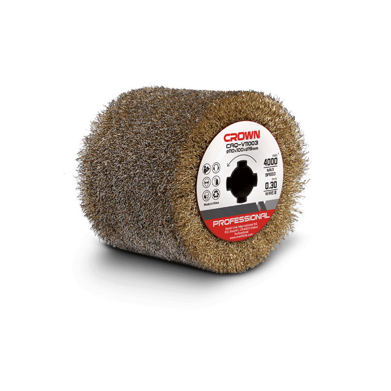 Rullo abrasivo in ottone CROWN CAQ-V11003
