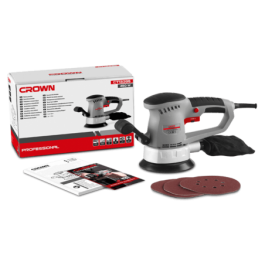 Levigatrice rotoorbitale 450 W CROWN CT13395