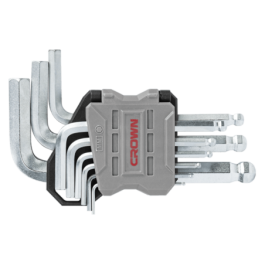 Set chiavi esagonali piccole da 9 pz CROWN CPHOK-BMAX09
