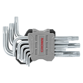 Set chiavi Torx piccole da 9 pz CROWN CPHOK-TMAX09