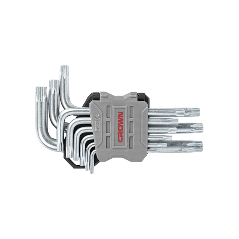 Set chiavi Torx piccole da 9 pz CROWN CPHOK-TMAX09