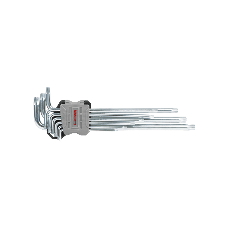 Set chiavi Torx grandi da 9 pz CROWN CPHOK-TMCX09