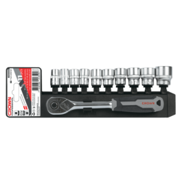 Set bussole 1/4 da 11 pz CROWN CPHSW-RXA14